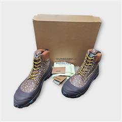 Burberry Men's Arthur TB Monogram Hiking Boots Size Eur 44